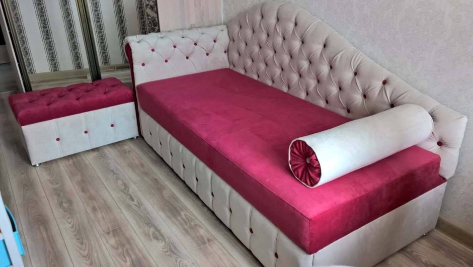 Кровать Мадейра 1600 каретная стяжка