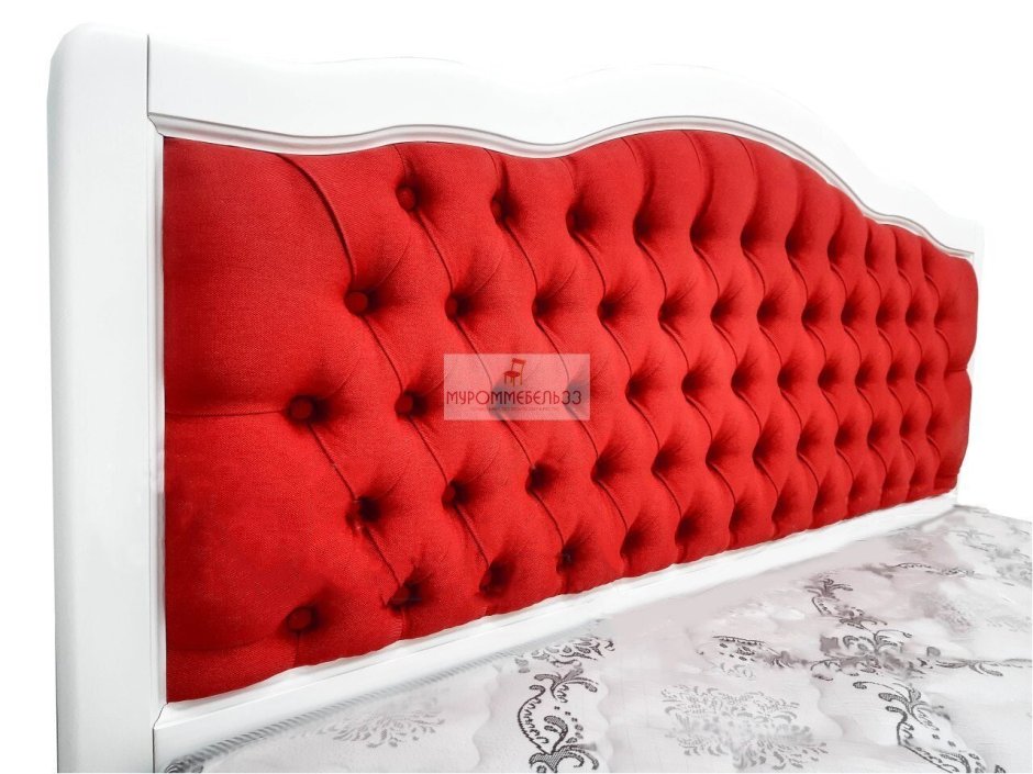 Кровать Лиора с каретной стяжкой