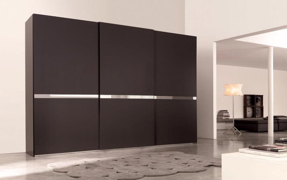 Шкаф МДФ серый