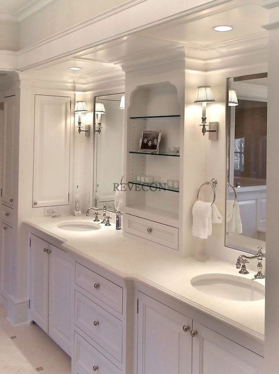 Встроенная мебель в ванную комнату