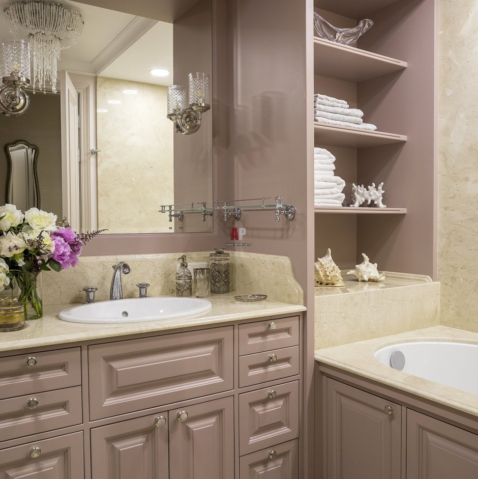 Классическая мебель в ванную комнату