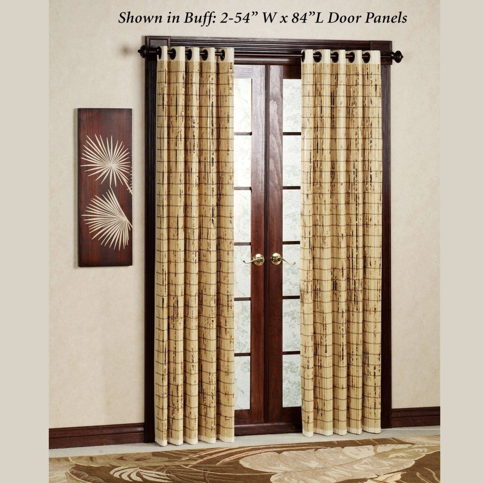 Японские шторы в спальню