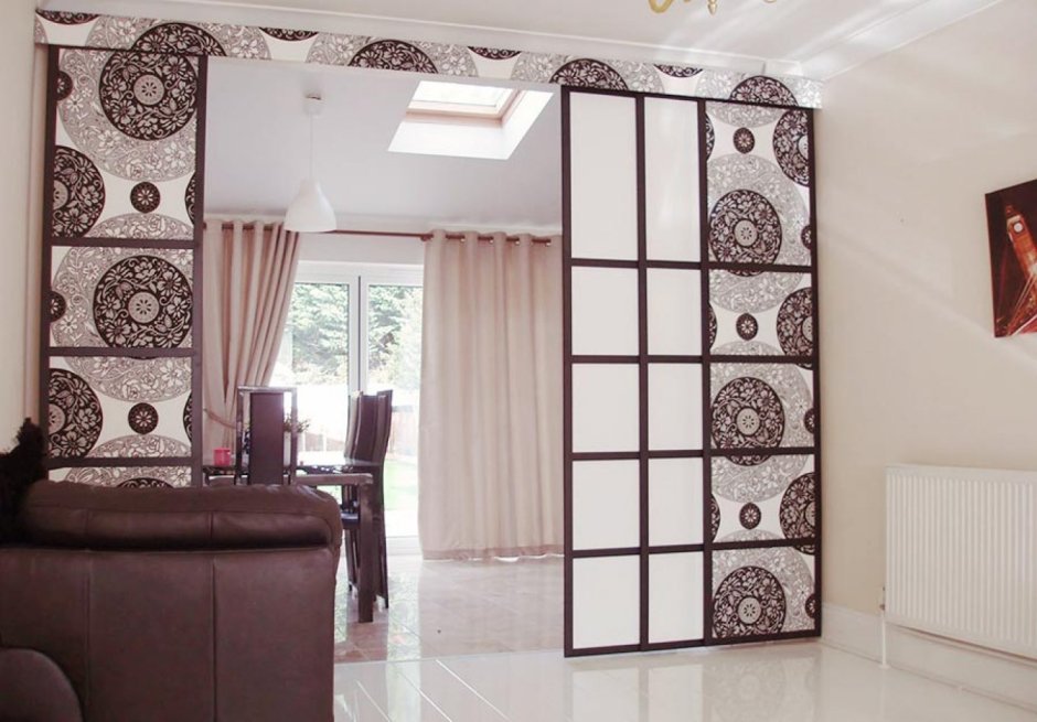 Занавес на дверной проем гармонь