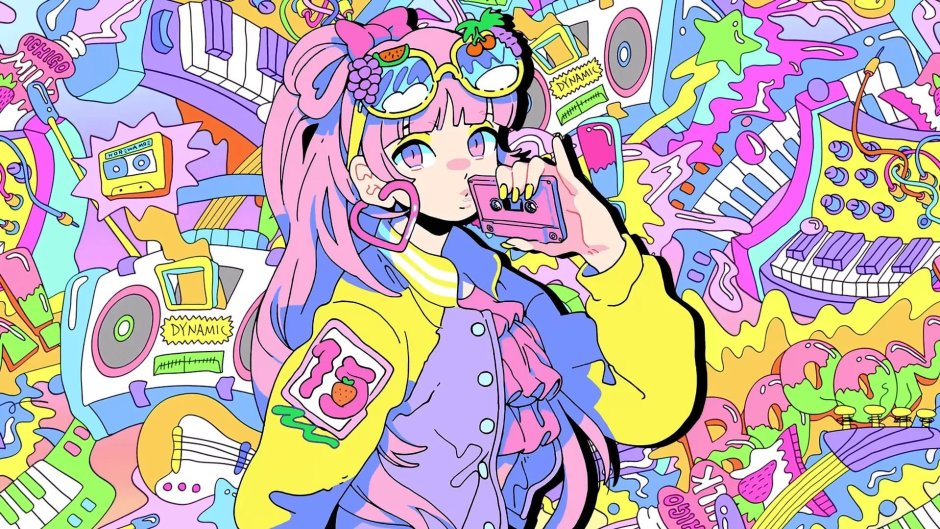 Эстетика инди КИД аниме