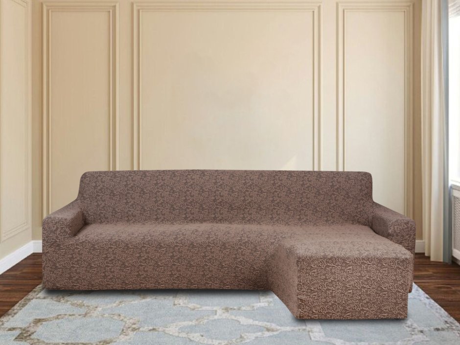 Чехлы для дивана с оттоманкой Картекс