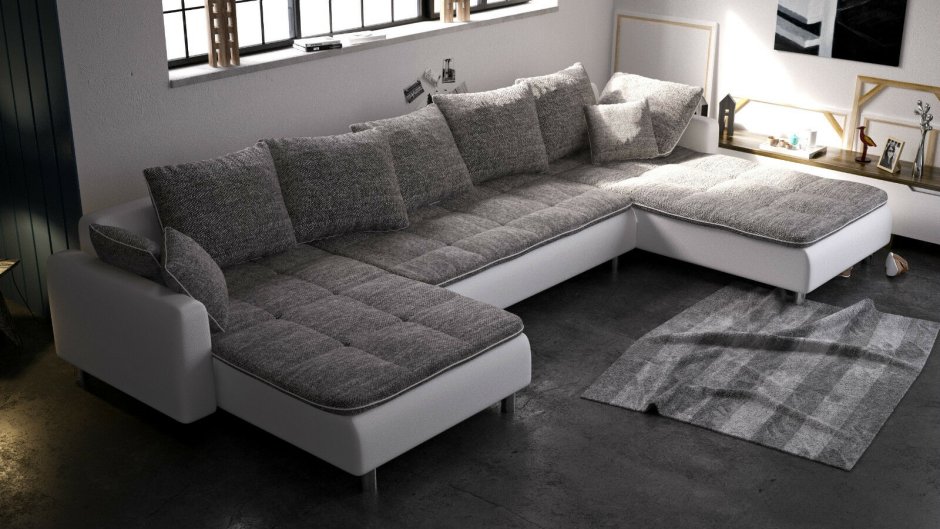 Чехол на угловой диван Riksor Мелисса