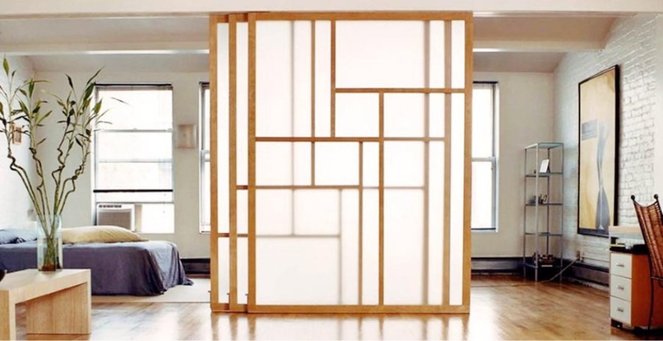 Декоративные перегородки для зонирования пространства