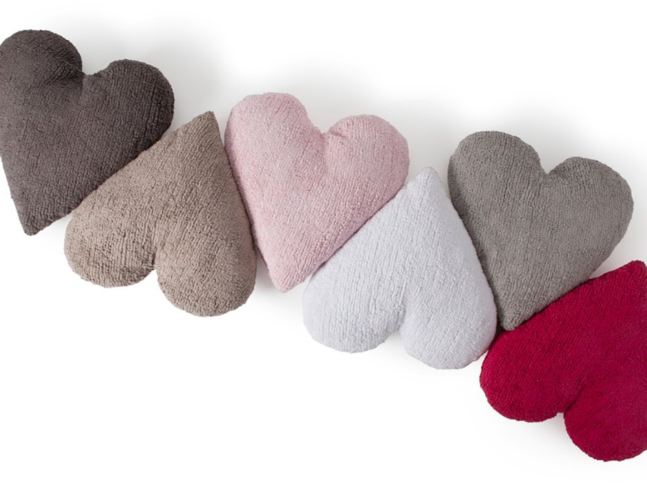 Подушка сердечки