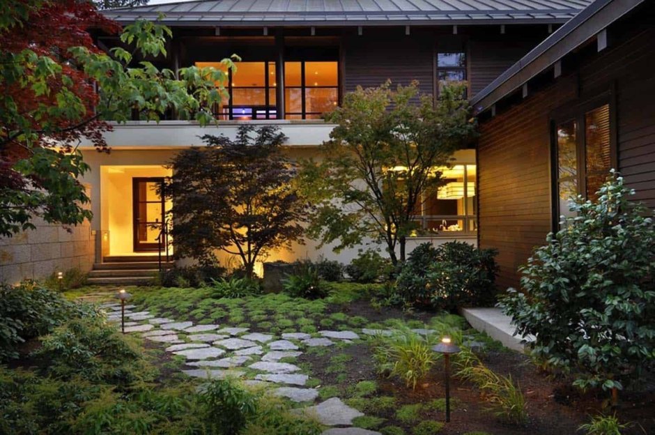Дача в японском стиле