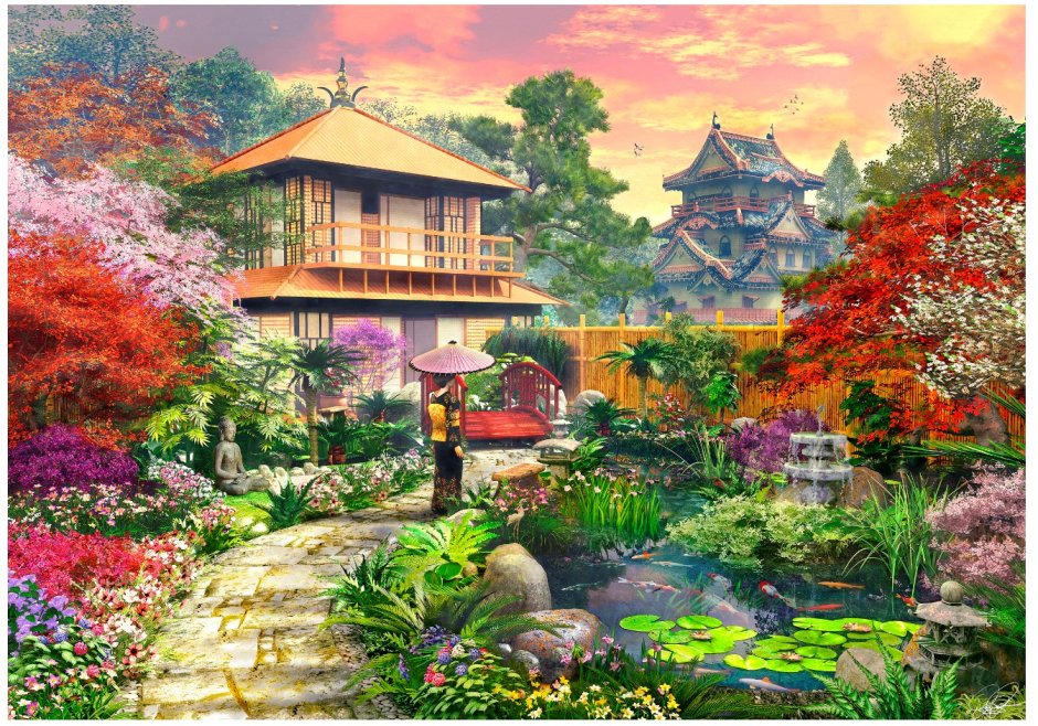 Тсубонива сад Японии