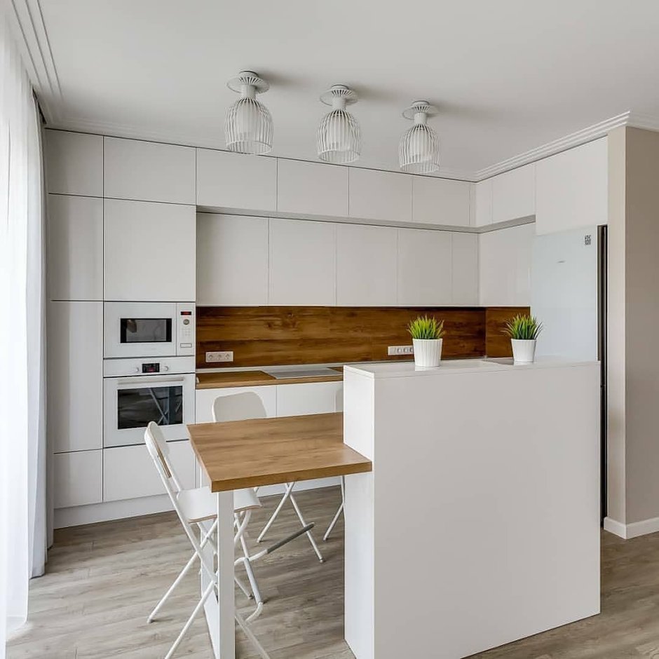 Планировка студии 18 кв