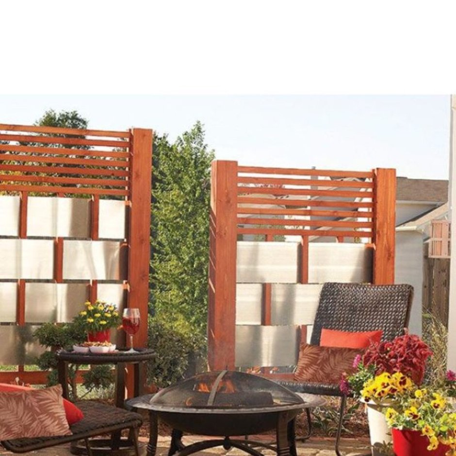Пергола отгородиться от соседей