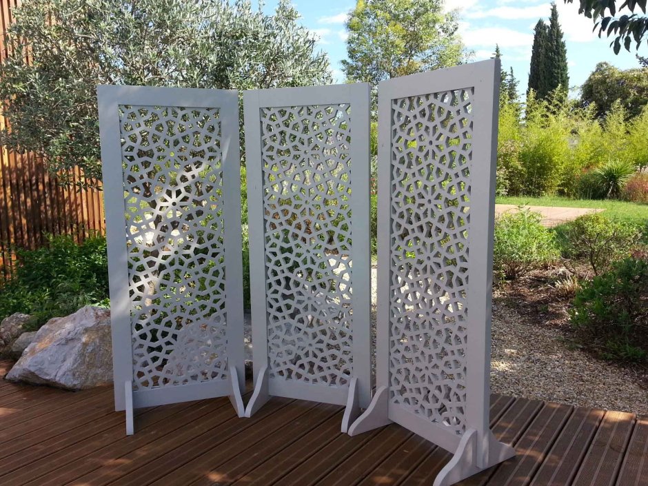 Садовые ширмы и экраны