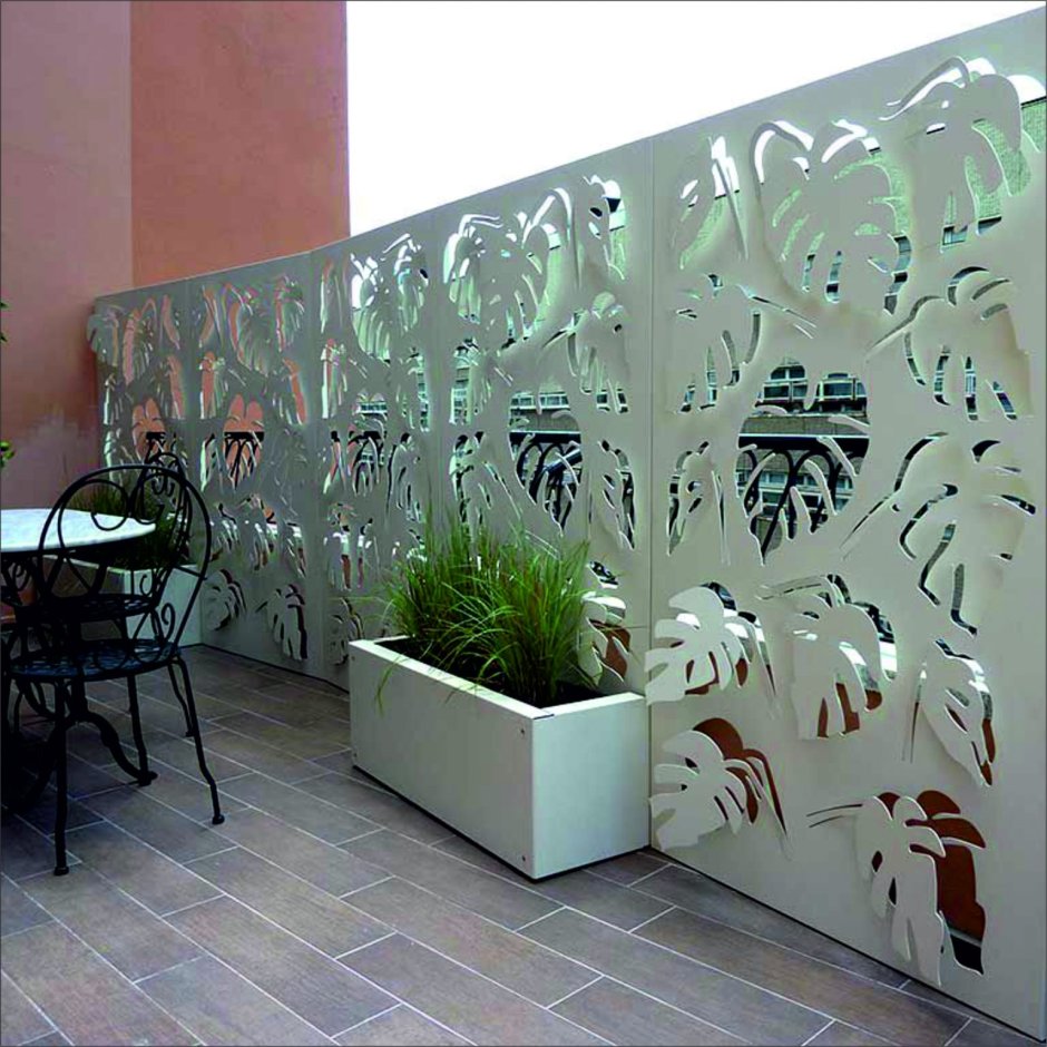 Декоративные перегородки из композита