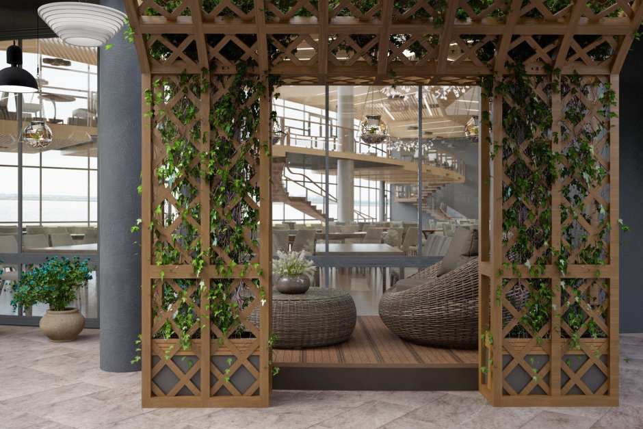 Садовые перегородки