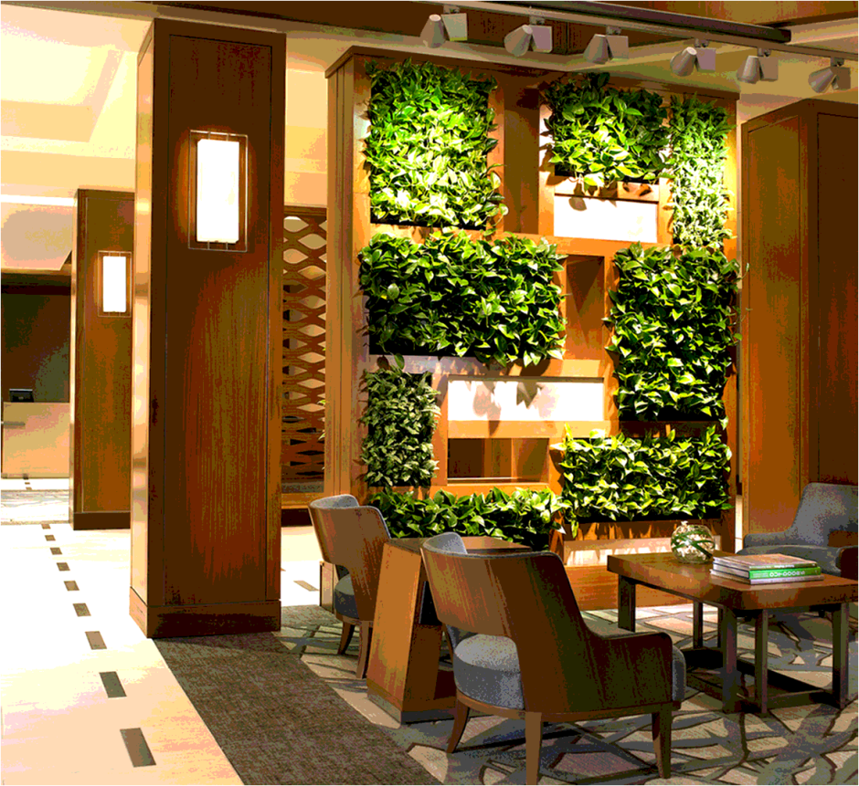 Фитодизайн вертикальное Озеленение