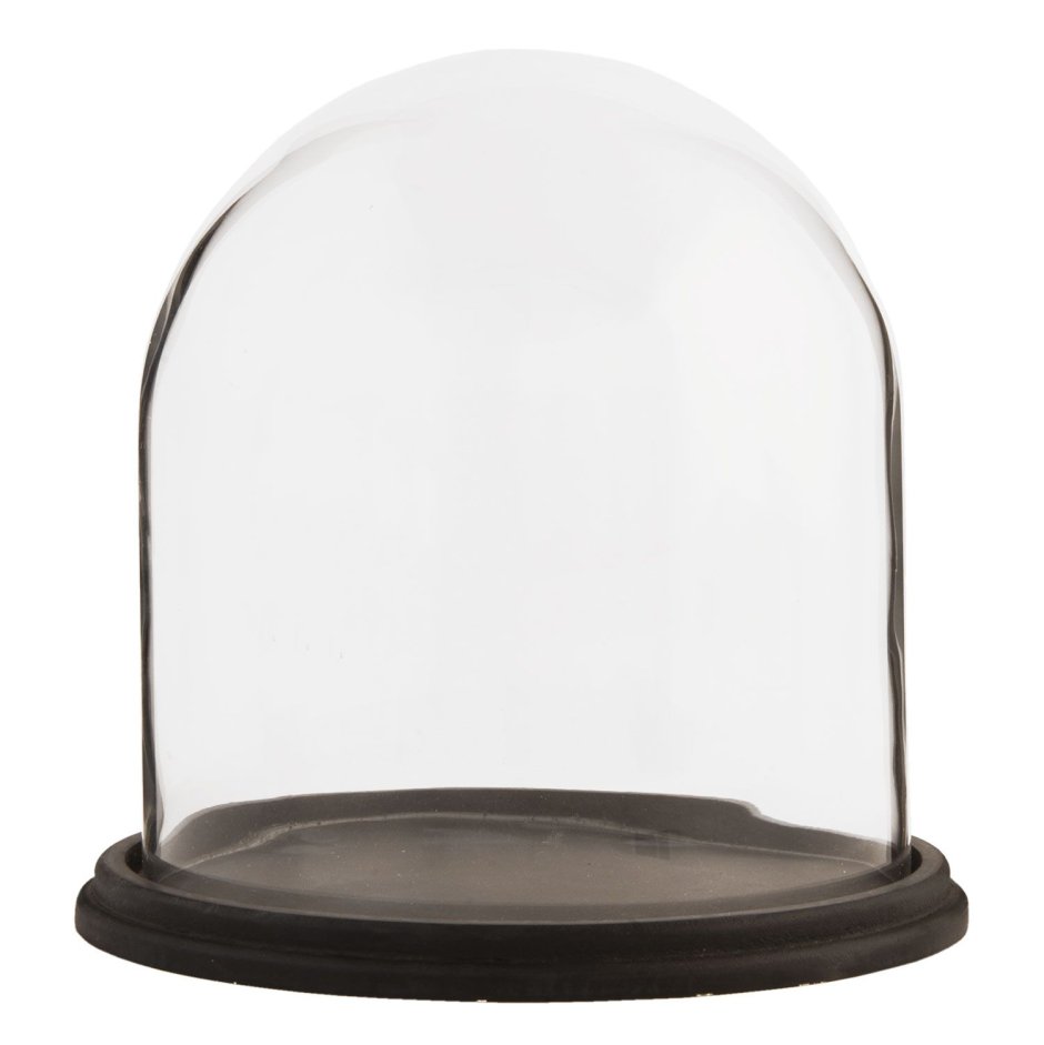 Подвес стеклянный колпак золото