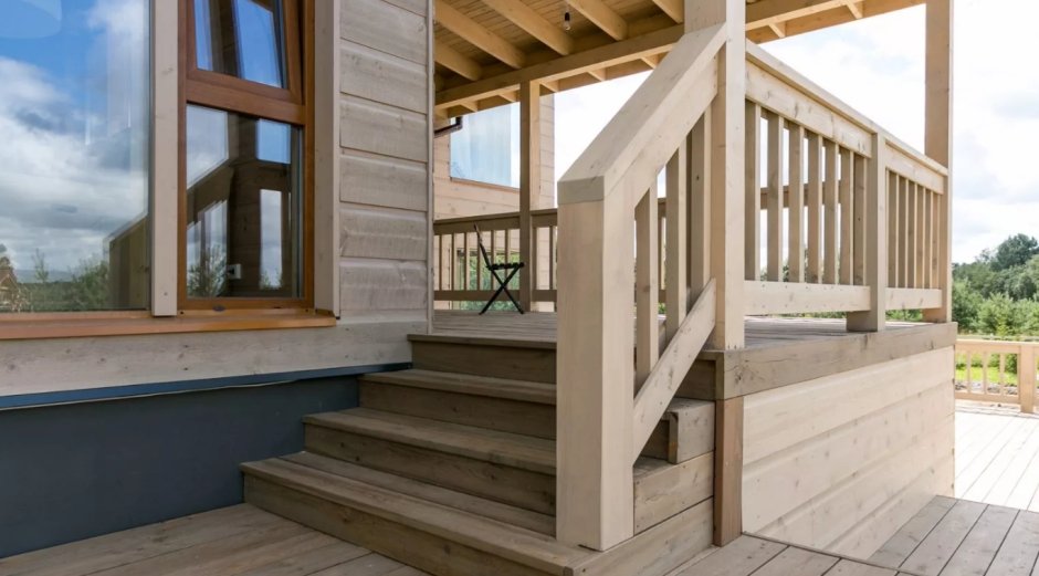 Лестница на веранду