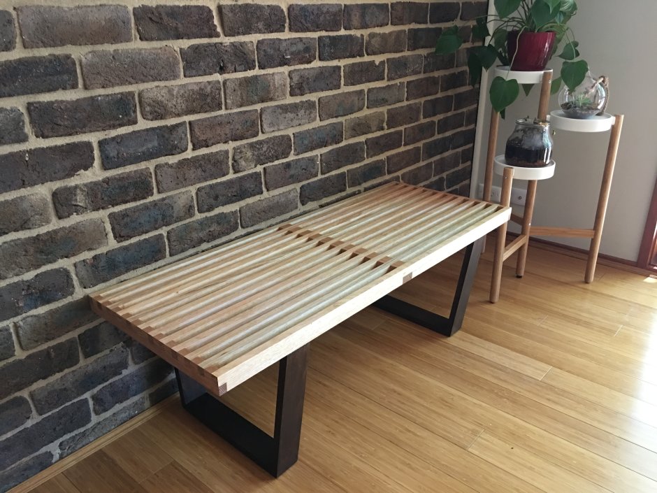 Скамья с ящиком Indra Oak