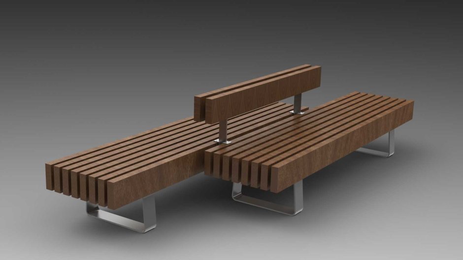 Скамейка платинум 13260