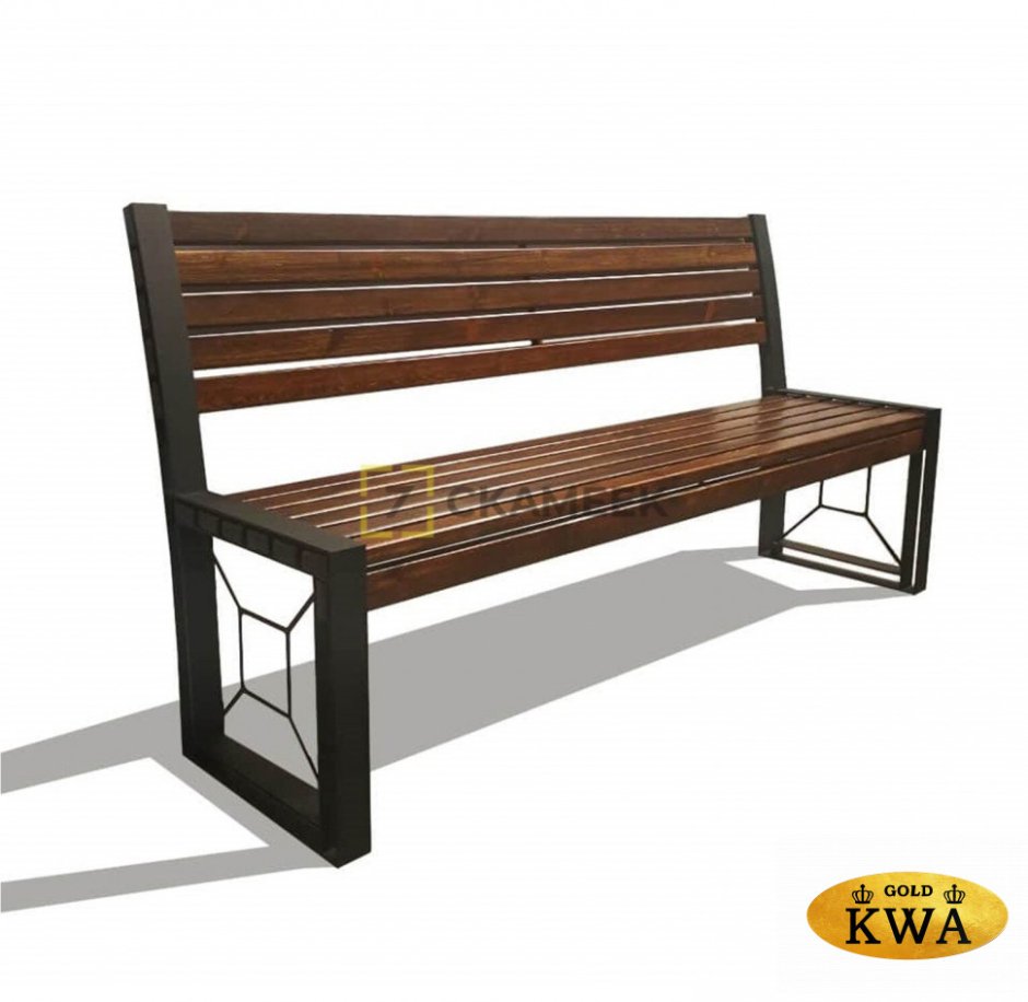 Деревянные лавочки из реек