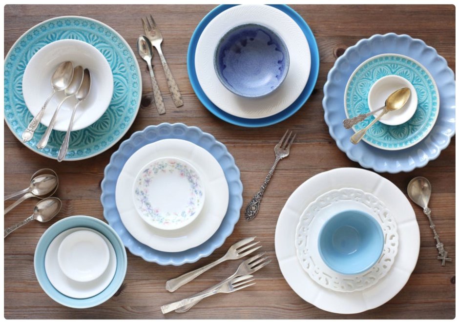 Тарелки для сервировки стола