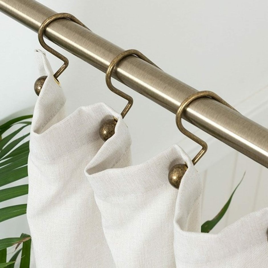 Кольца для занавесок moroshka "naturel"