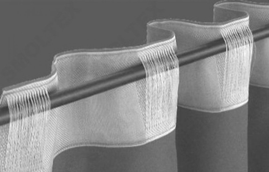 Люверсная шторная лента