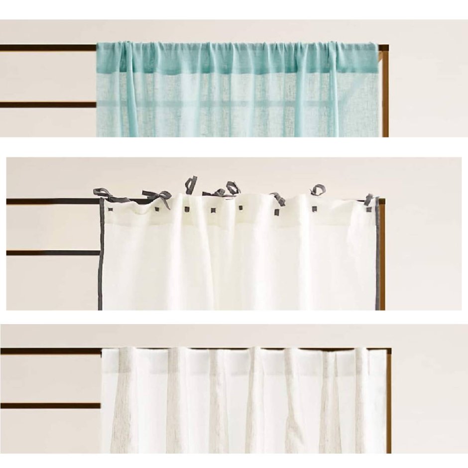 Шторы без крючков на штангу