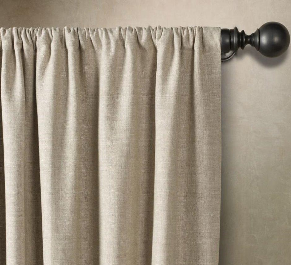 Тюль на кулиске