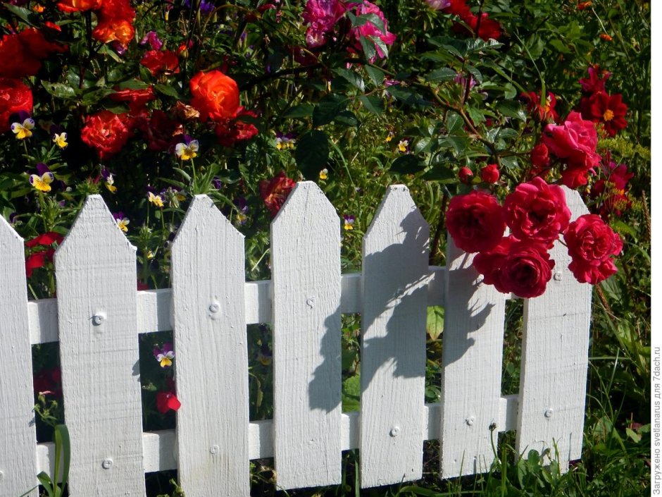 Заборчик для цветника