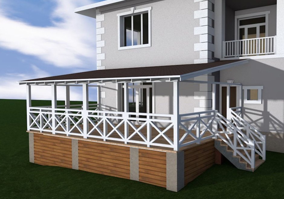 Проект веранды