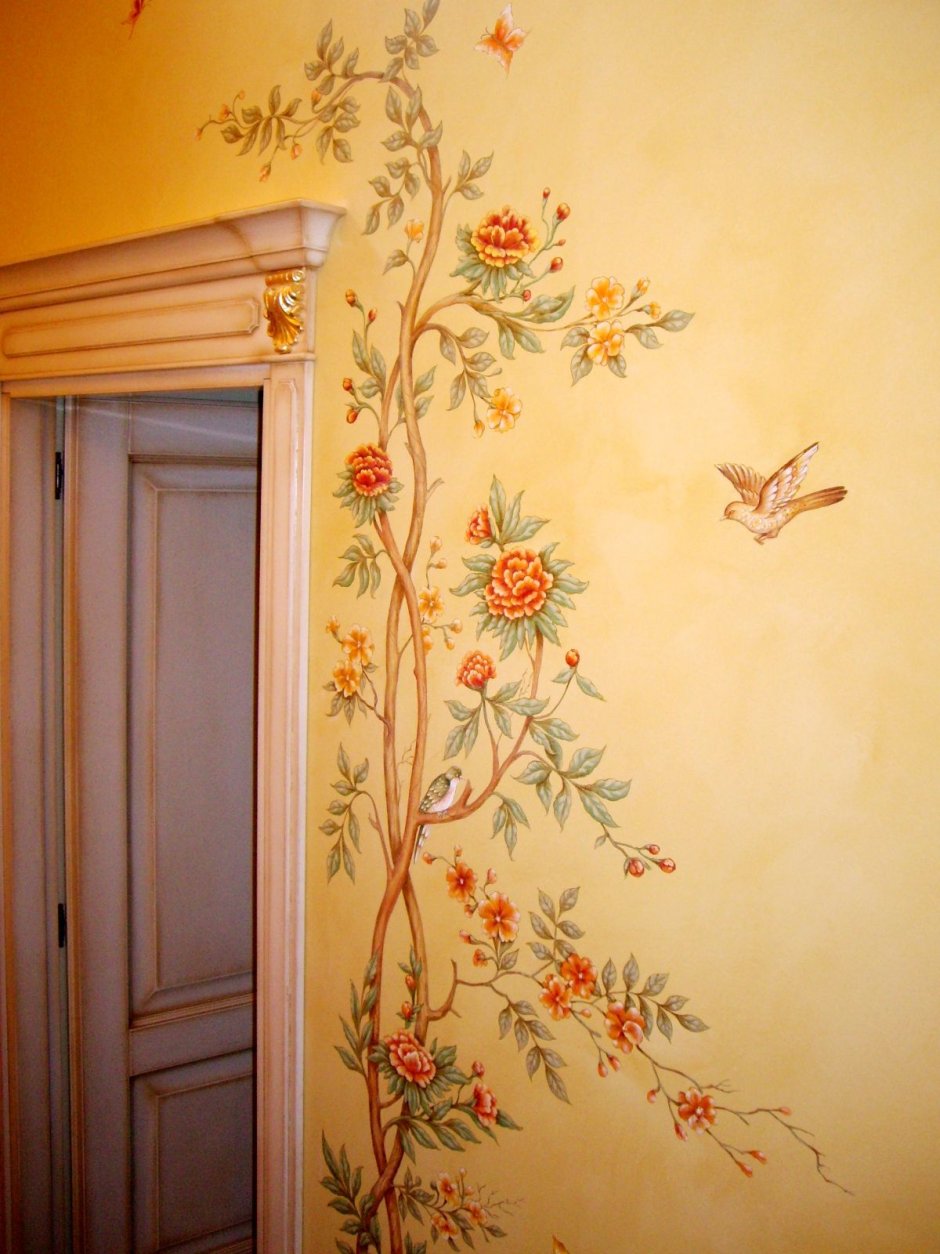 Декоративная живопись на стенах