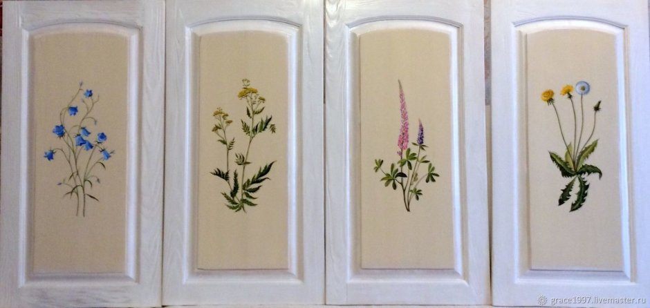 Роспись мебели в стиле Прованс