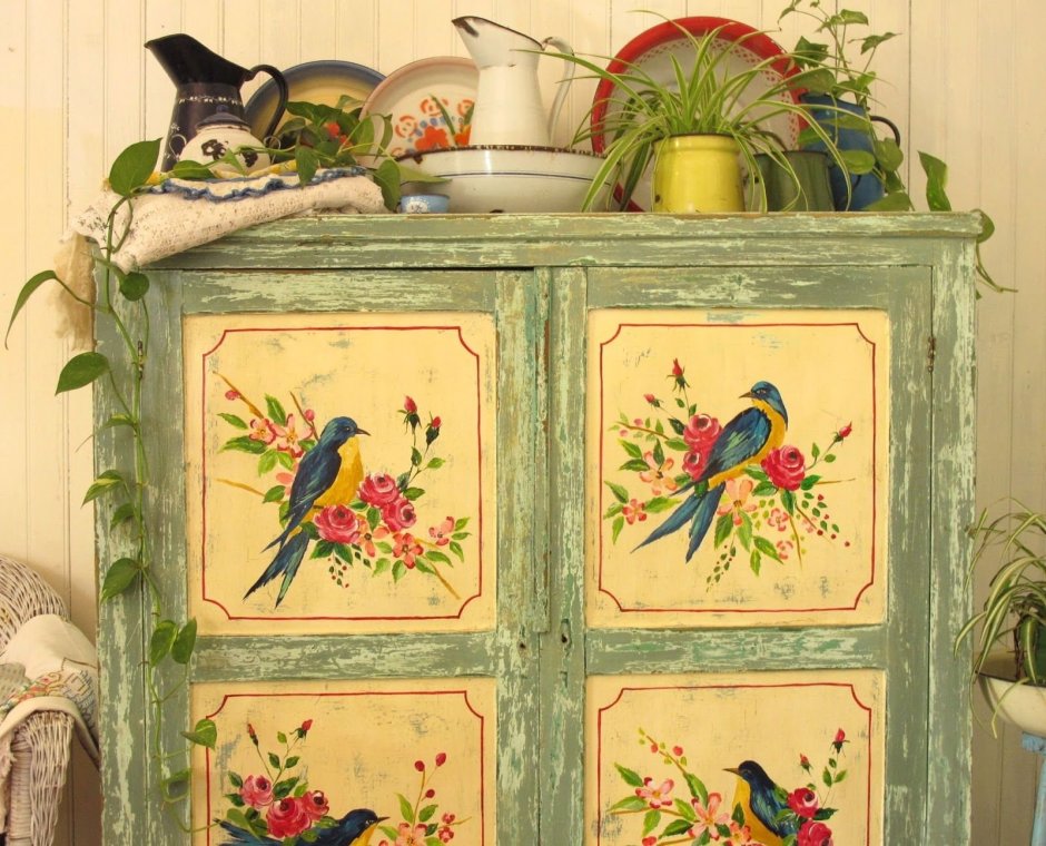 Роспись мебели