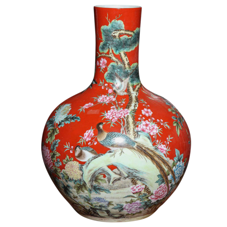 Китайский дракон на древней керамике