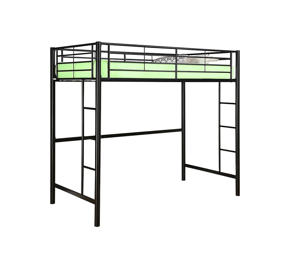 Кровать чердак металлическая Олимп-9