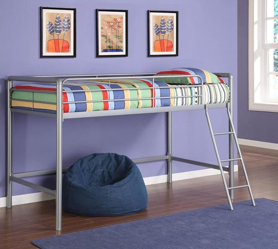 Кровать-чердак металлическая Олимп 5