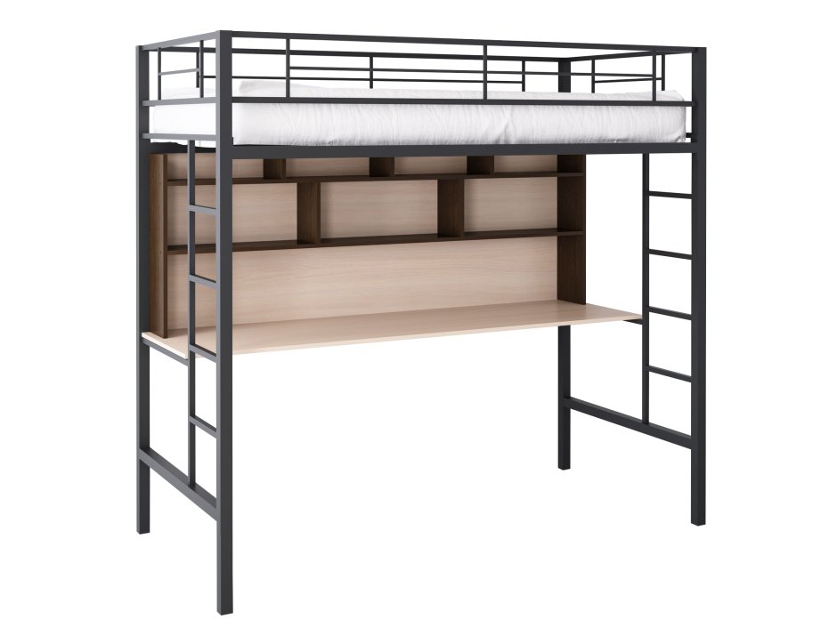 Кровать-чердак индиго ПМ-145.01