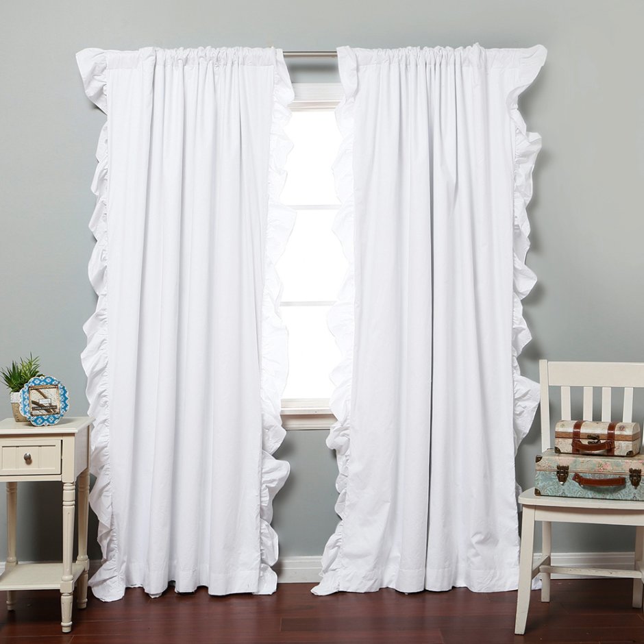 Шторы с оборками