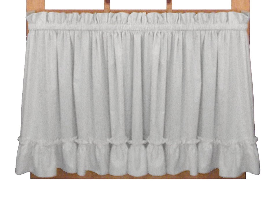 Тюль с оборкой по низу