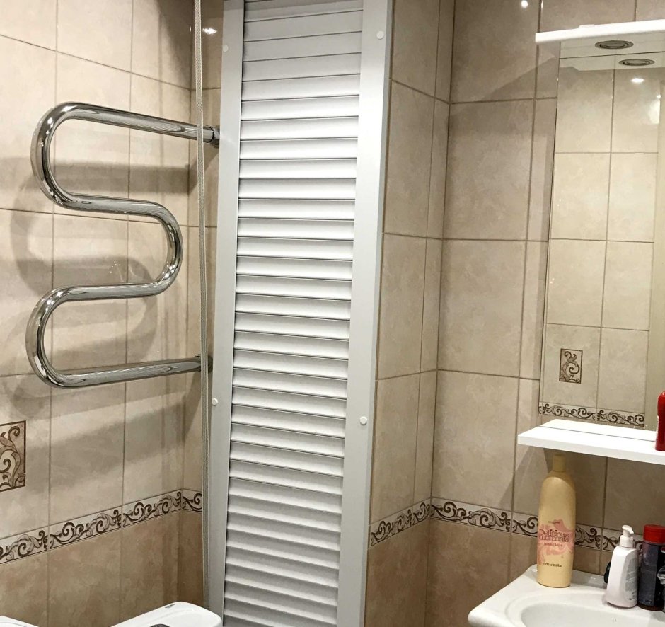 Сантехнический короб в ванной