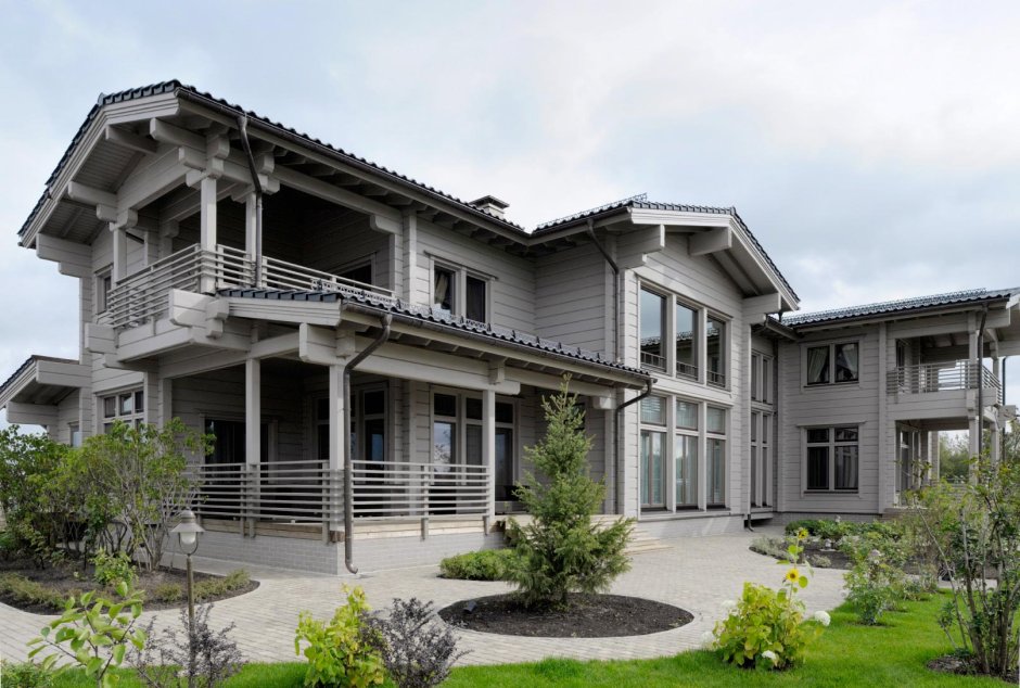 Хонка дом белый