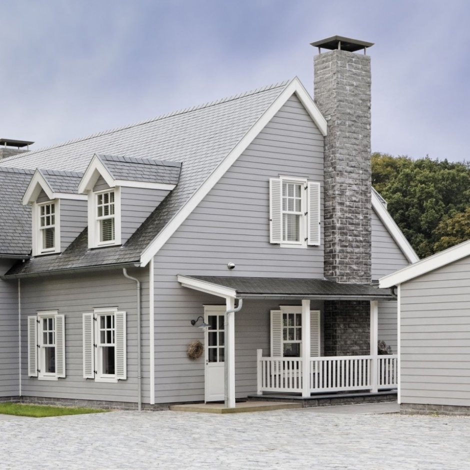 Темно серая крыша