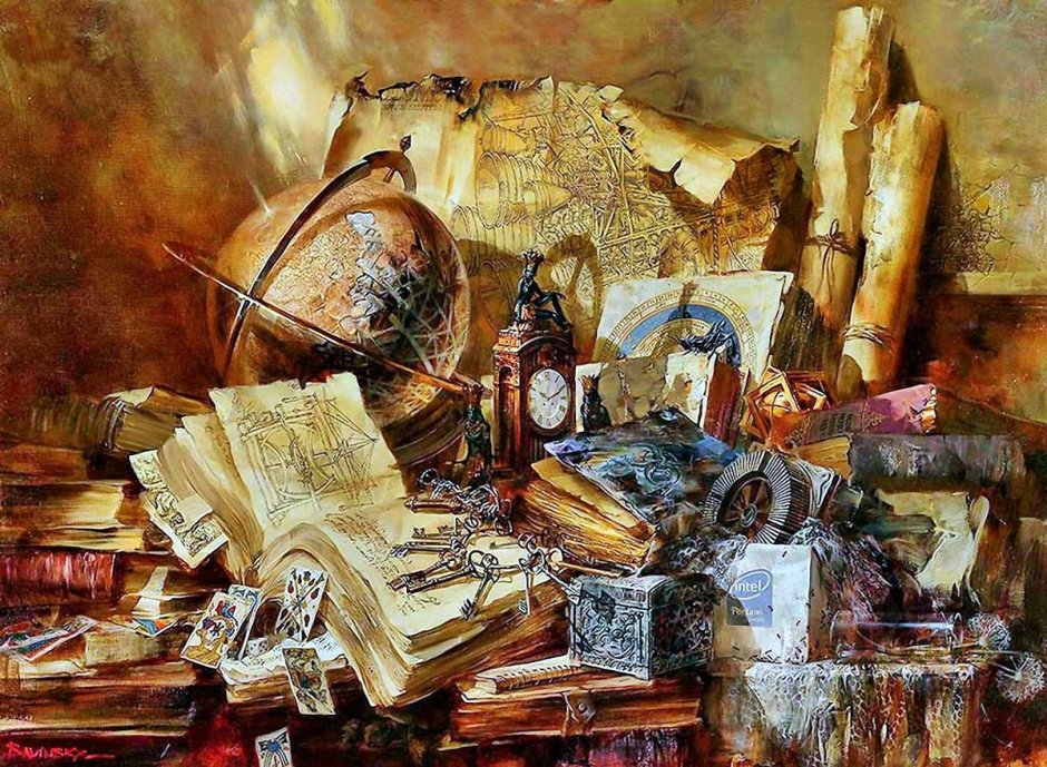 3ds Max натюрморт