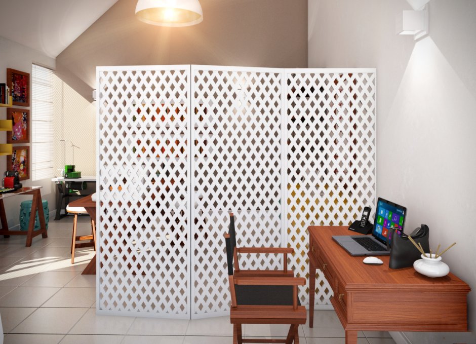 Перегородка для зонирования кухни