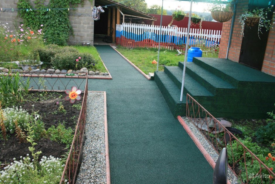 Резиновое покрытие для дорожек