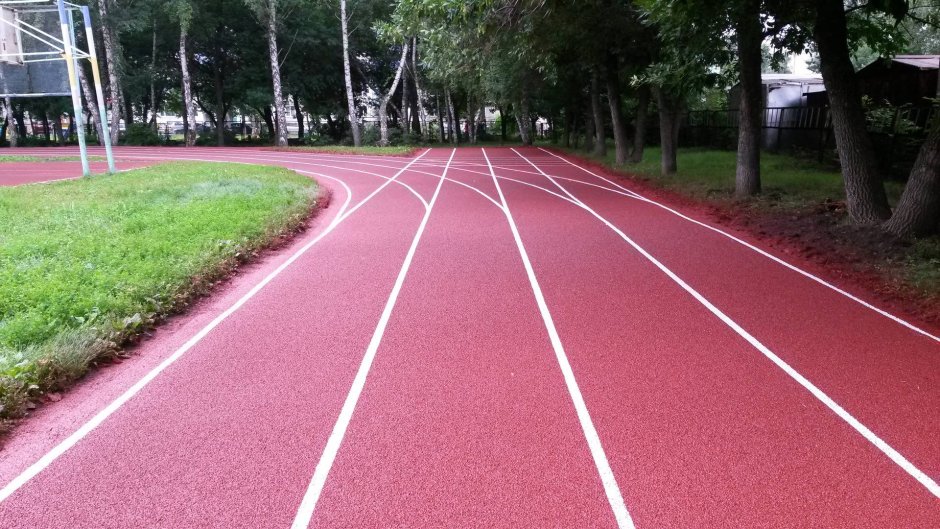 Пластиковое покрытие для дорожек