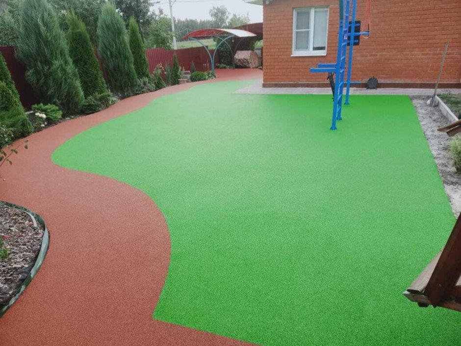 Резиновая дорожка