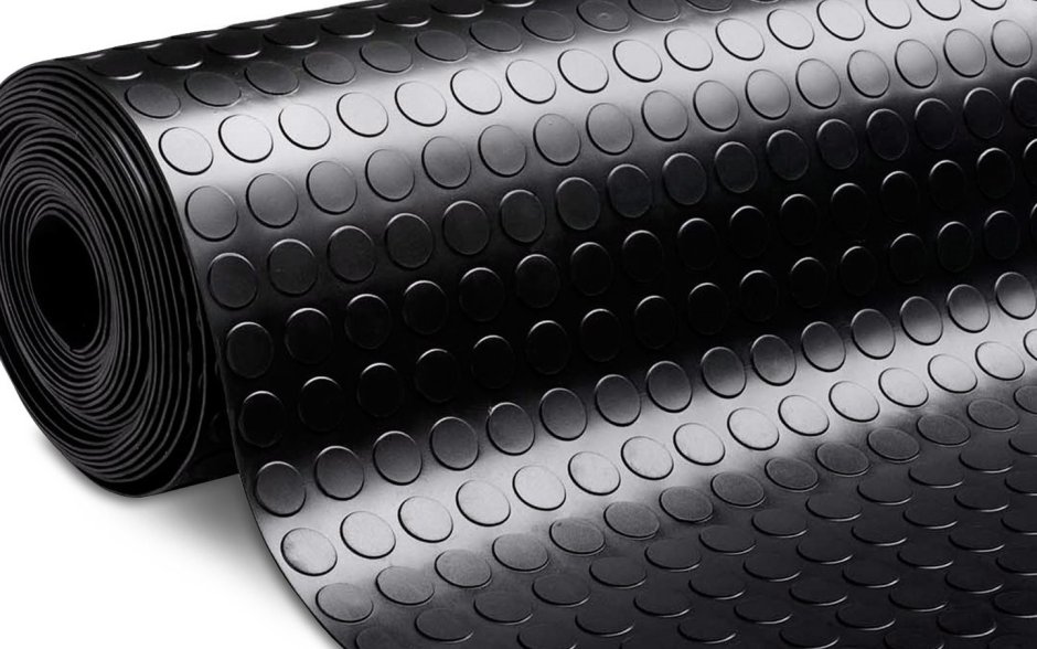 Рулонное резиновое покрытие для пандусов 10640-1. 1250мм